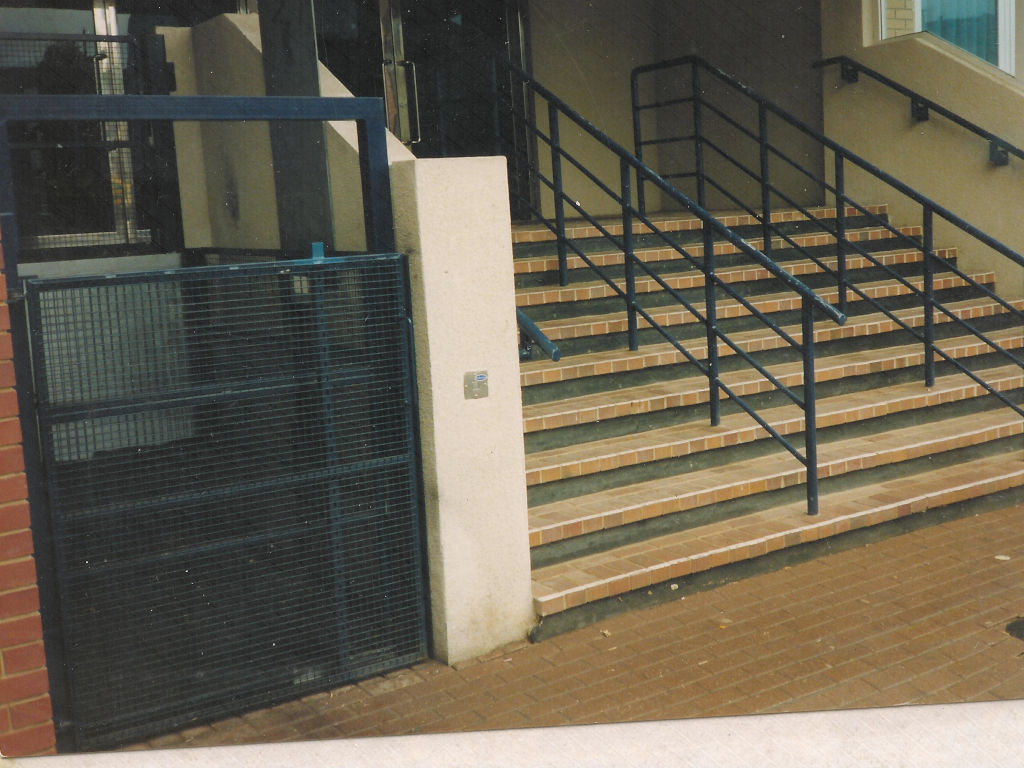 Mobility impaired wheelchair lift